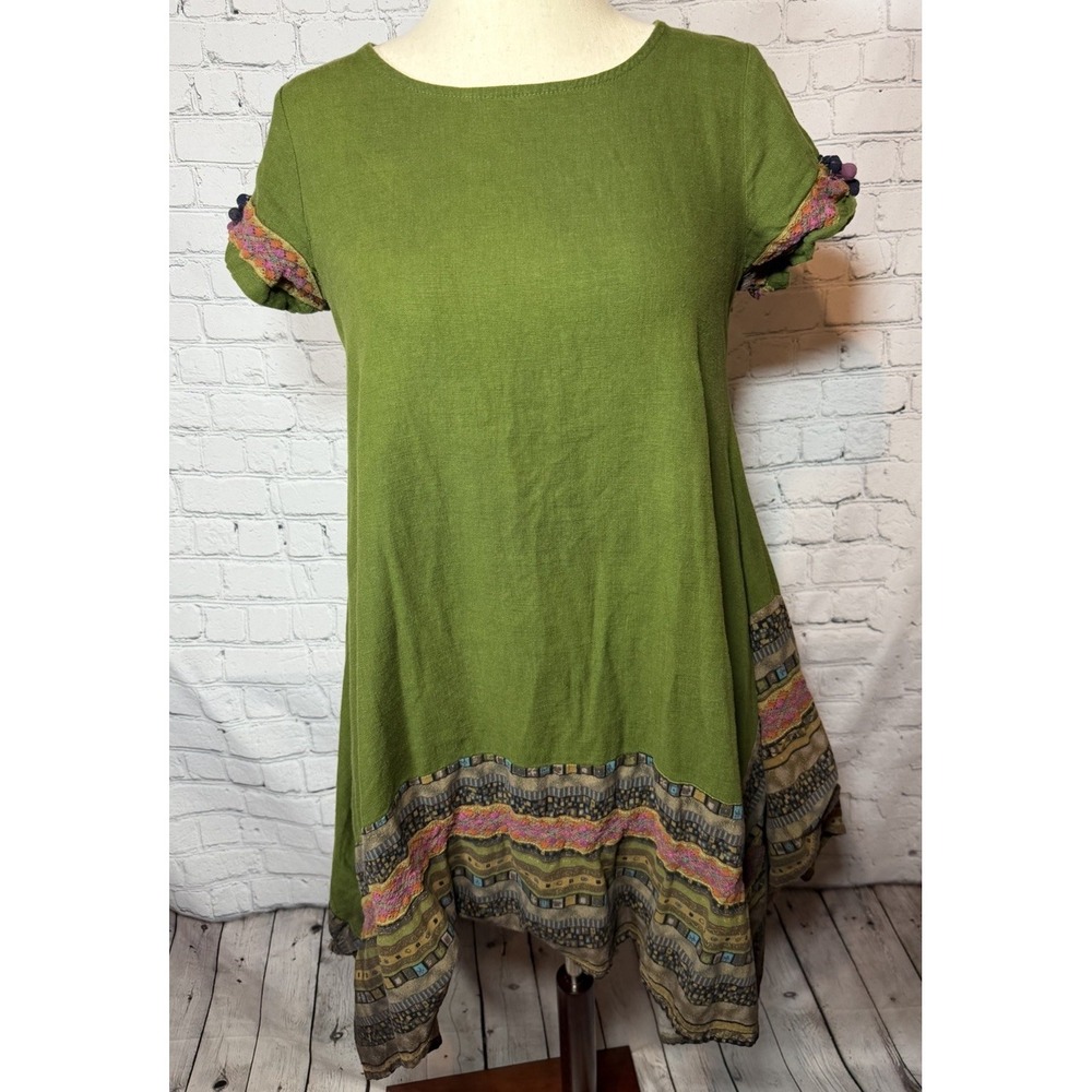 St. Louis Muny Costume Dress Handmade Theatre Indie Asymmetrical Womens Medium